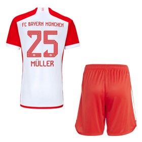 Camisetas FC Bayern de Múnich Thomas Muller 25 Primera 2023-24 - Niño (+ Pantalones)